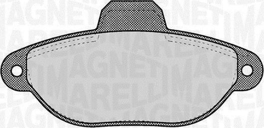 Magneti Marelli 363916060220 - Kit pastiglie freno, Freno a disco www.autoricambi360.it