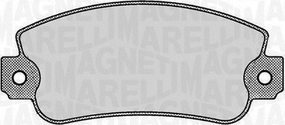 Magneti Marelli 363916060237 - Kit pastiglie freno, Freno a disco www.autoricambi360.it