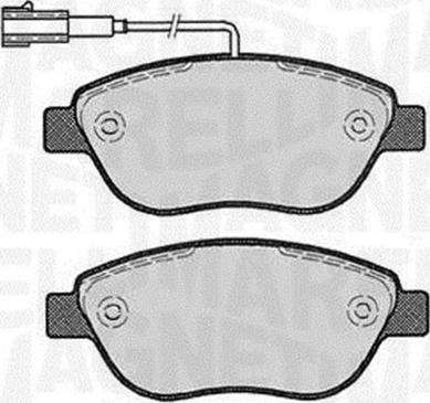 Magneti Marelli 363916060221 - Kit pastiglie freno, Freno a disco www.autoricambi360.it
