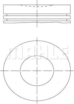 MAHLE 040 16 00 - Pistone www.autoricambi360.it