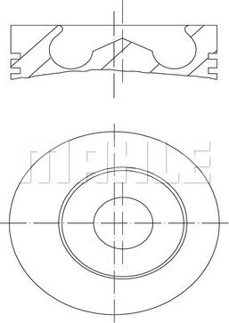MAHLE 015 91 00 - Pistone www.autoricambi360.it