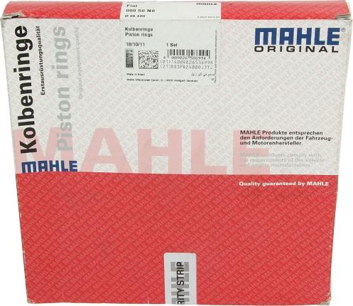 MAHLE 009 50 N0 - Kit fasce elastiche www.autoricambi360.it