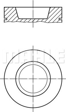MAHLE 227 PI 00113 000 - Pistone www.autoricambi360.it