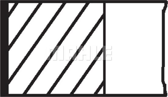 MAHLE 028 RS 10100 0N1 - Kit fasce elastiche www.autoricambi360.it
