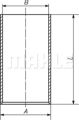 MAHLE 286 WV 02 00 - Canna cilindro www.autoricambi360.it