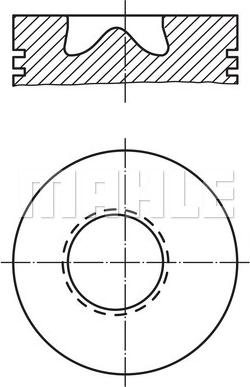 MAHLE 015 04 00 - Pistone www.autoricambi360.it