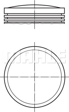 MAHLE 503 98 00 - Pistone www.autoricambi360.it