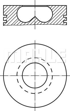 MAHLE 015 69 00 - Pistone www.autoricambi360.it