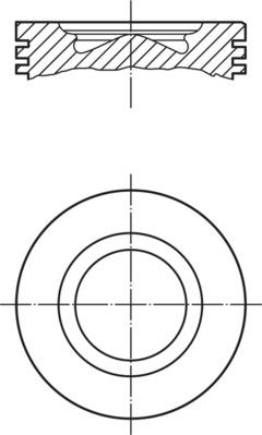 MAHLE 007 PI 00148 002 - Pistone www.autoricambi360.it