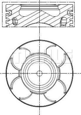 MAHLE 021 PI 00115 000 - Pistone www.autoricambi360.it