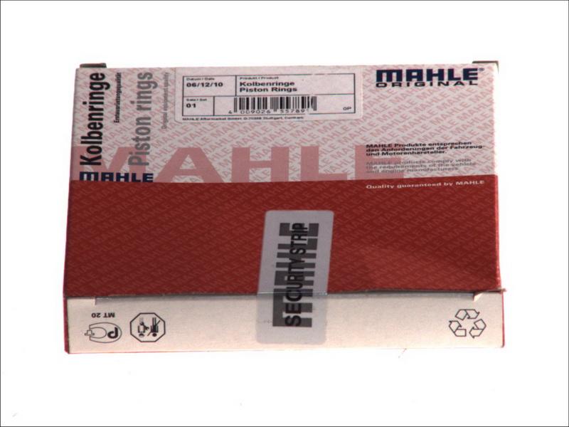 MAHLE 082 72 N0 - Kit fasce elastiche www.autoricambi360.it