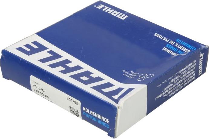 MAHLE 038 52 N0 - Kit fasce elastiche www.autoricambi360.it