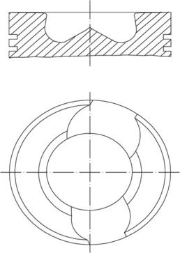 MAHLE 037 PI 00150 000 - Pistone www.autoricambi360.it