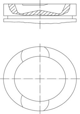 MAHLE 037 PI 00107 000 - Pistone www.autoricambi360.it