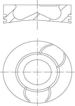 MAHLE 021 PI 00123 000 - Pistone www.autoricambi360.it
