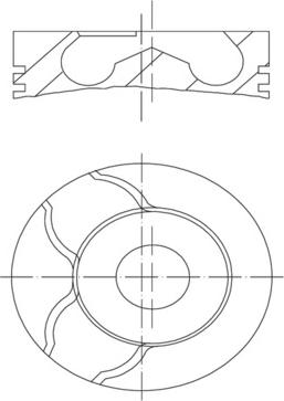 MAHLE 038 37 00 - Pistone www.autoricambi360.it