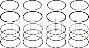 MAHLE A0180350 - Kit fasce elastiche www.autoricambi360.it