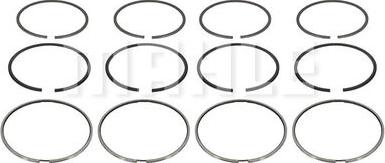 MAHLE A0700800 - Kit fasce elastiche www.autoricambi360.it