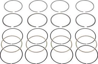 MAHLE A70810 0.25 - Kit fasce elastiche www.autoricambi360.it