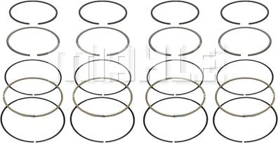 MAHLE A70889 - Kit fasce elastiche www.autoricambi360.it