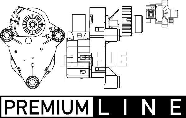MAHLE AA 55 000P - Regolatore, Valvola miscelazione www.autoricambi360.it