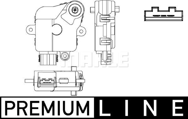 MAHLE AA 51 000P - Regolatore, Valvola miscelazione www.autoricambi360.it