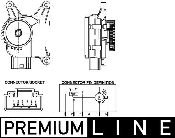 MAHLE AA 16 000P - Regolatore, Valvola miscelazione www.autoricambi360.it