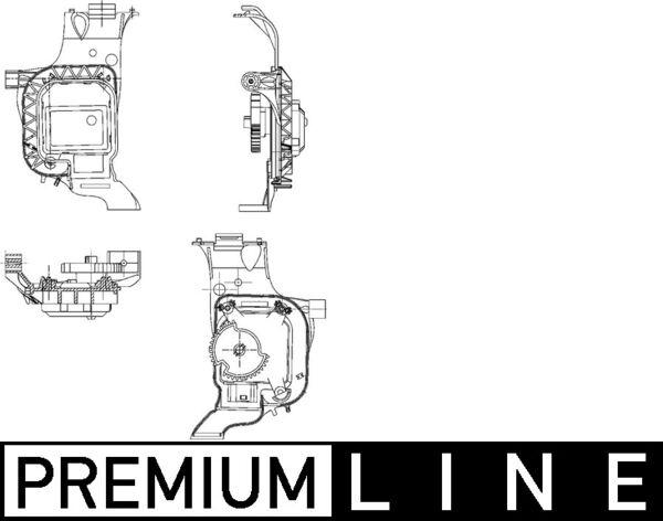 MAHLE AA 17 000P - Regolatore, Valvola miscelazione www.autoricambi360.it