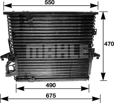 MAHLE AC 147 000S - Condensatore, Climatizzatore www.autoricambi360.it
