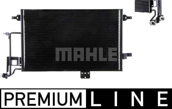 MAHLE AC 822 000P - Condensatore, Climatizzatore www.autoricambi360.it