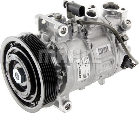 MAHLE ACP 588 000P - Compressore, Climatizzatore www.autoricambi360.it