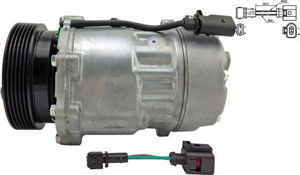 MAHLE ACP 191 000S - Compressore, Climatizzatore www.autoricambi360.it