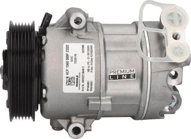 MAHLE ACP 1560 000P - Compressore, Climatizzatore www.autoricambi360.it
