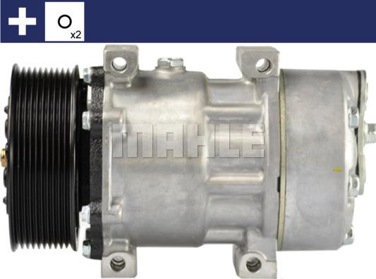MAHLE ACP 393 000S - Compressore, Climatizzatore www.autoricambi360.it