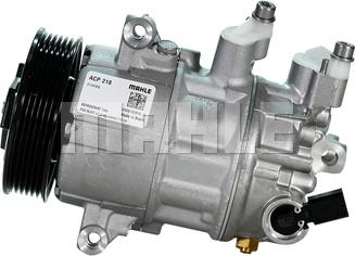 MAHLE ACP 218 000P - Compressore, Climatizzatore www.autoricambi360.it
