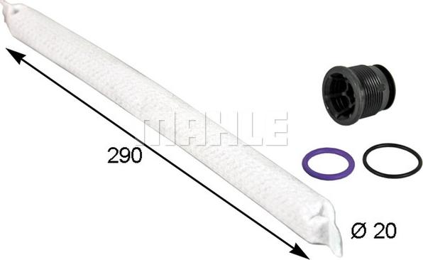 MAHLE AD 93 000P - Essiccatore, Climatizzatore www.autoricambi360.it