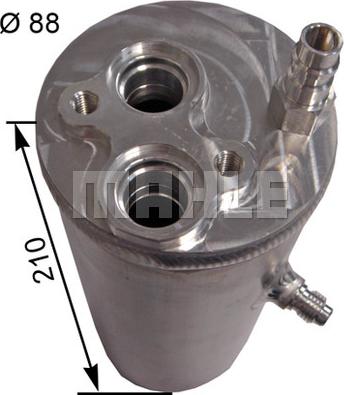 MAHLE AD 44 000S - Essiccatore, Climatizzatore www.autoricambi360.it