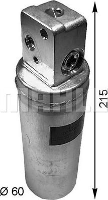 MAHLE AD 139 001S - Essiccatore, Climatizzatore www.autoricambi360.it