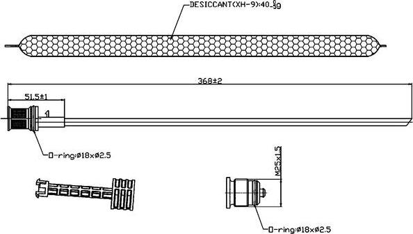 MAHLE AD 89 000S - Essiccatore, Climatizzatore www.autoricambi360.it