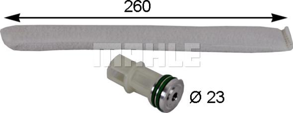 MAHLE AD 88 000S - Essiccatore, Climatizzatore www.autoricambi360.it