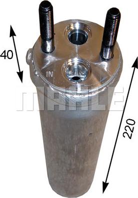 MAHLE AD 82 000S - Essiccatore, Climatizzatore www.autoricambi360.it