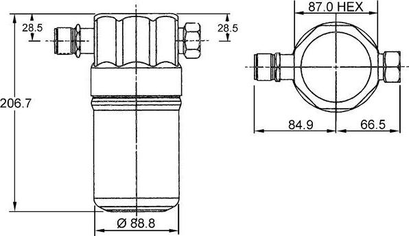 MAHLE AD 36 000S - Essiccatore, Climatizzatore www.autoricambi360.it
