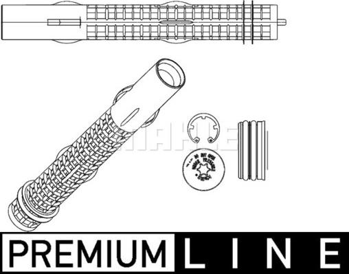 MAHLE AD 287 000P - Essiccatore, Climatizzatore www.autoricambi360.it