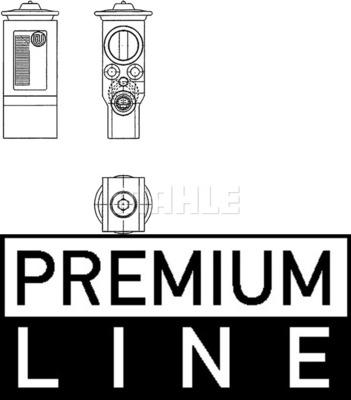 MAHLE AVE 62 000P - Valvola ad espansione, Climatizzatore www.autoricambi360.it