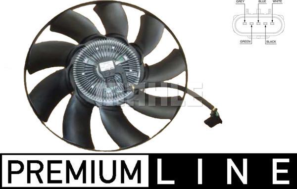 MAHLE CFF 476 000P - Ventola, Raffreddamento motore www.autoricambi360.it