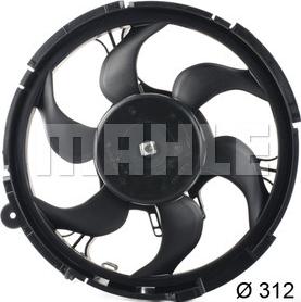 MAHLE CFF 147 000P - Ventola, Raffreddamento motore www.autoricambi360.it