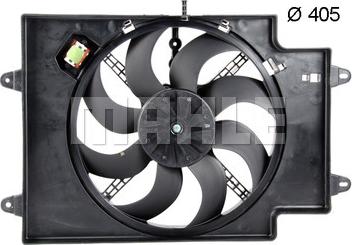 MAHLE CFF 153 000P - Ventola, Raffreddamento motore www.autoricambi360.it