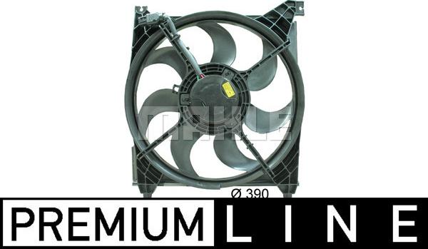 MAHLE CFF 122 000P - Ventola, Raffreddamento motore www.autoricambi360.it