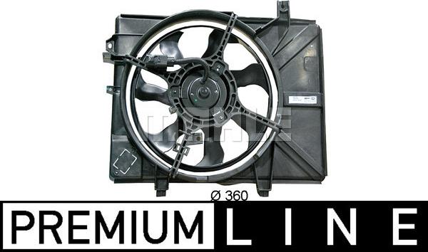 MAHLE CFF 127 000P - Ventola, Raffreddamento motore www.autoricambi360.it