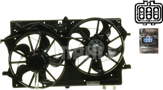MAHLE CFF 320 000S - Ventola, Raffreddamento motore www.autoricambi360.it